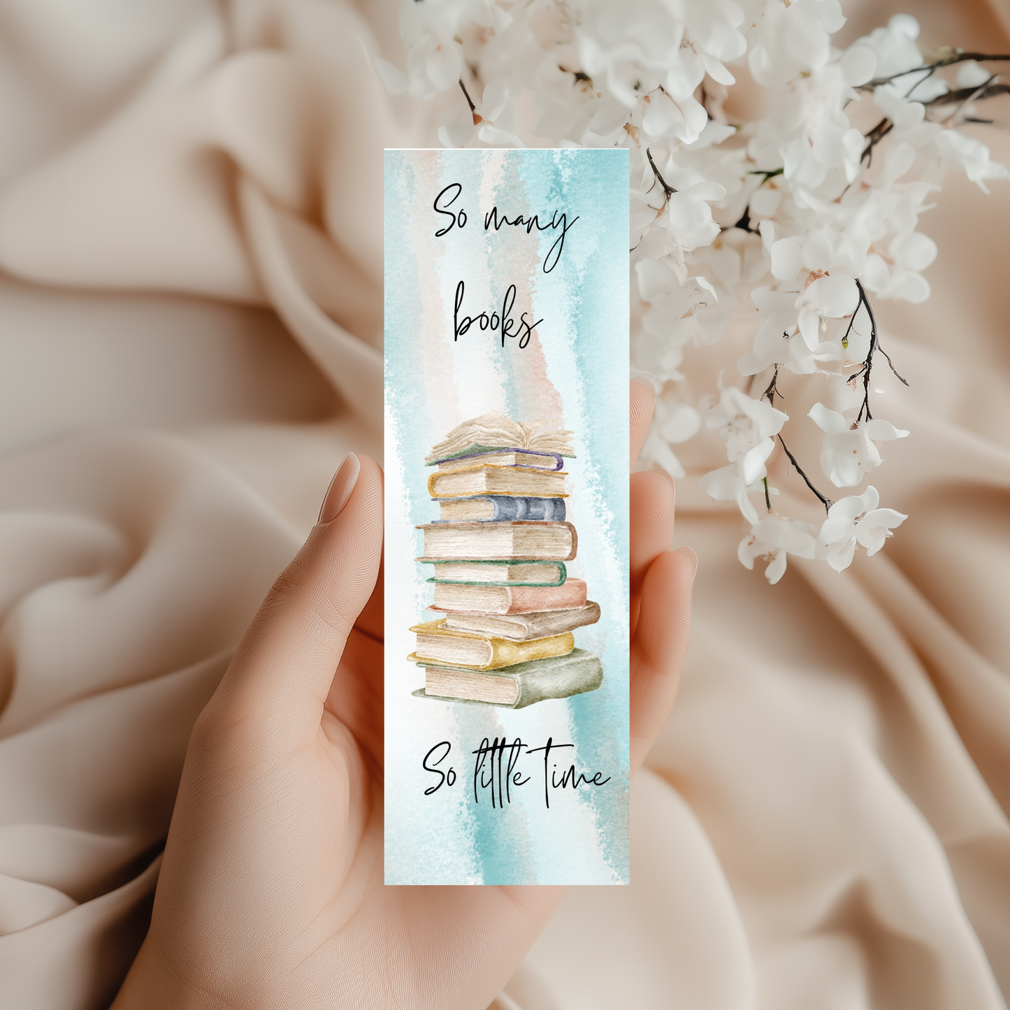 So Many Books Bookmark