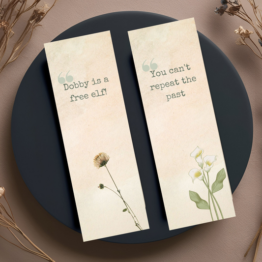 Tragedy Hero Bookmarks - Set of 4