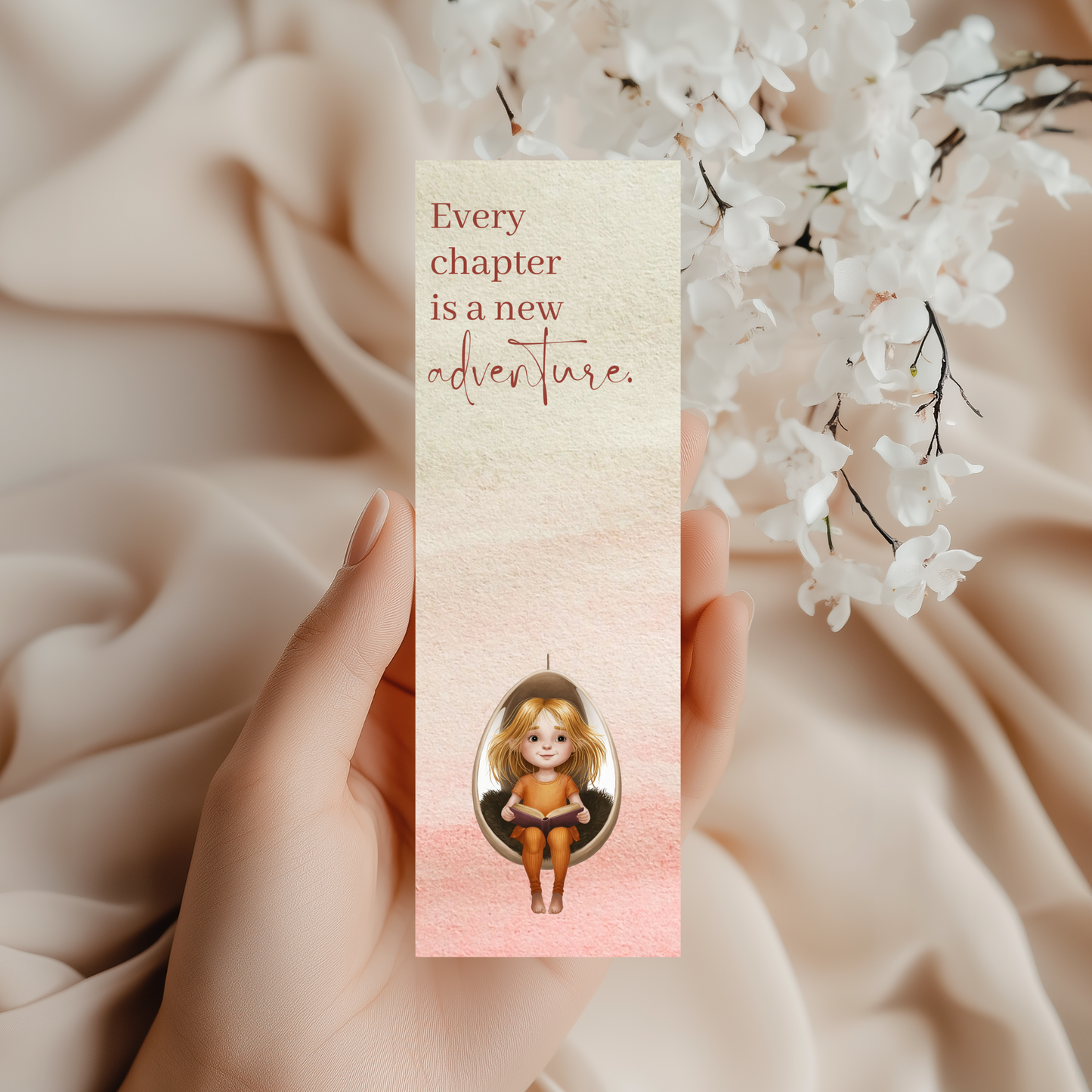 Every Chapter is a New Adventure bookmark