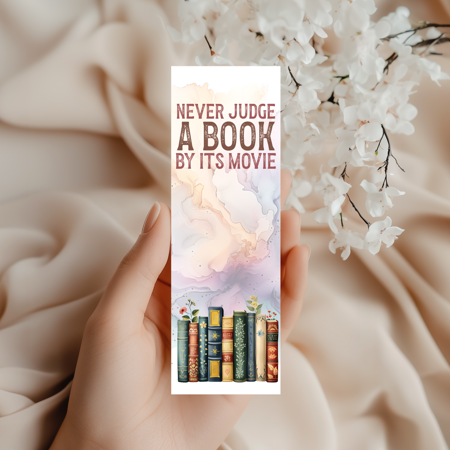 Never Judge a Book by Its Movie bookmark