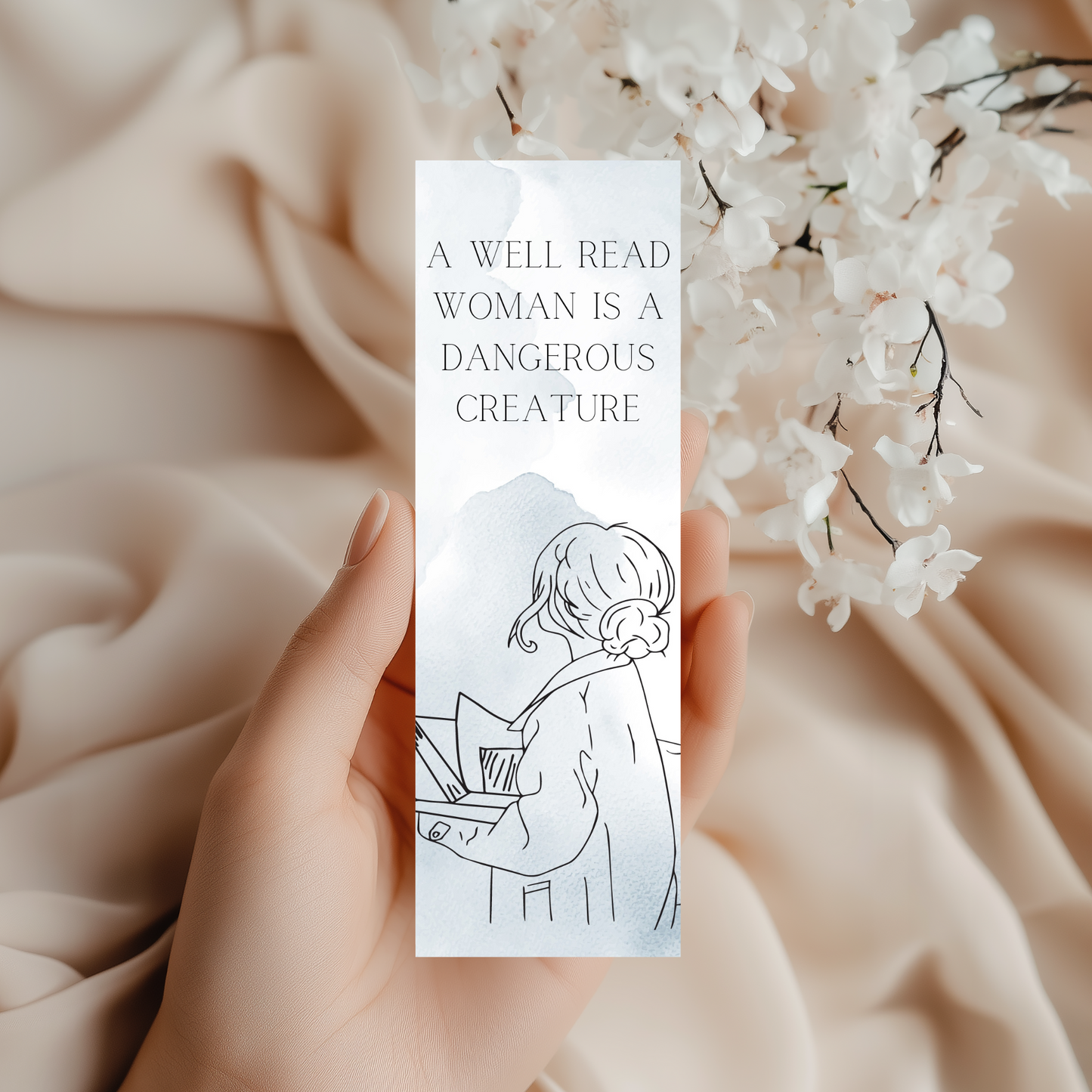 Woman Bookmark