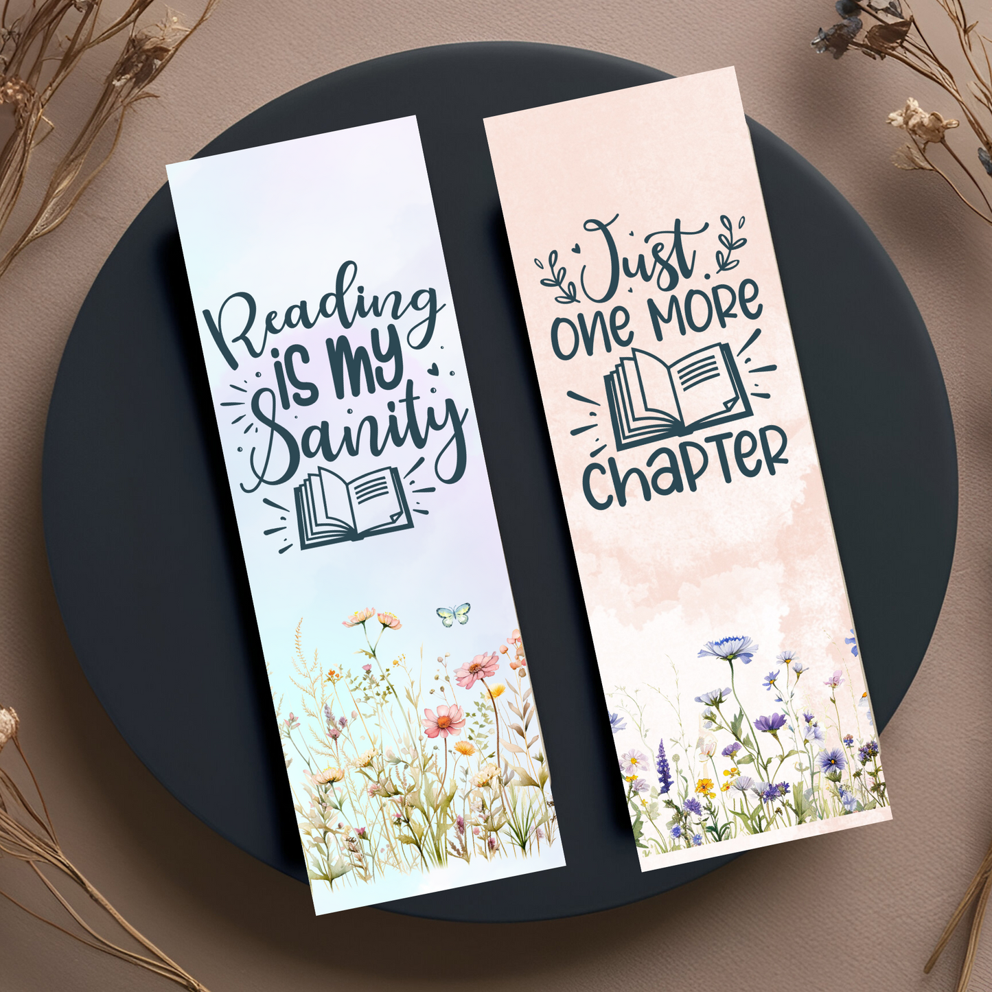 Reading Quotes Bookmarks - Set of 9