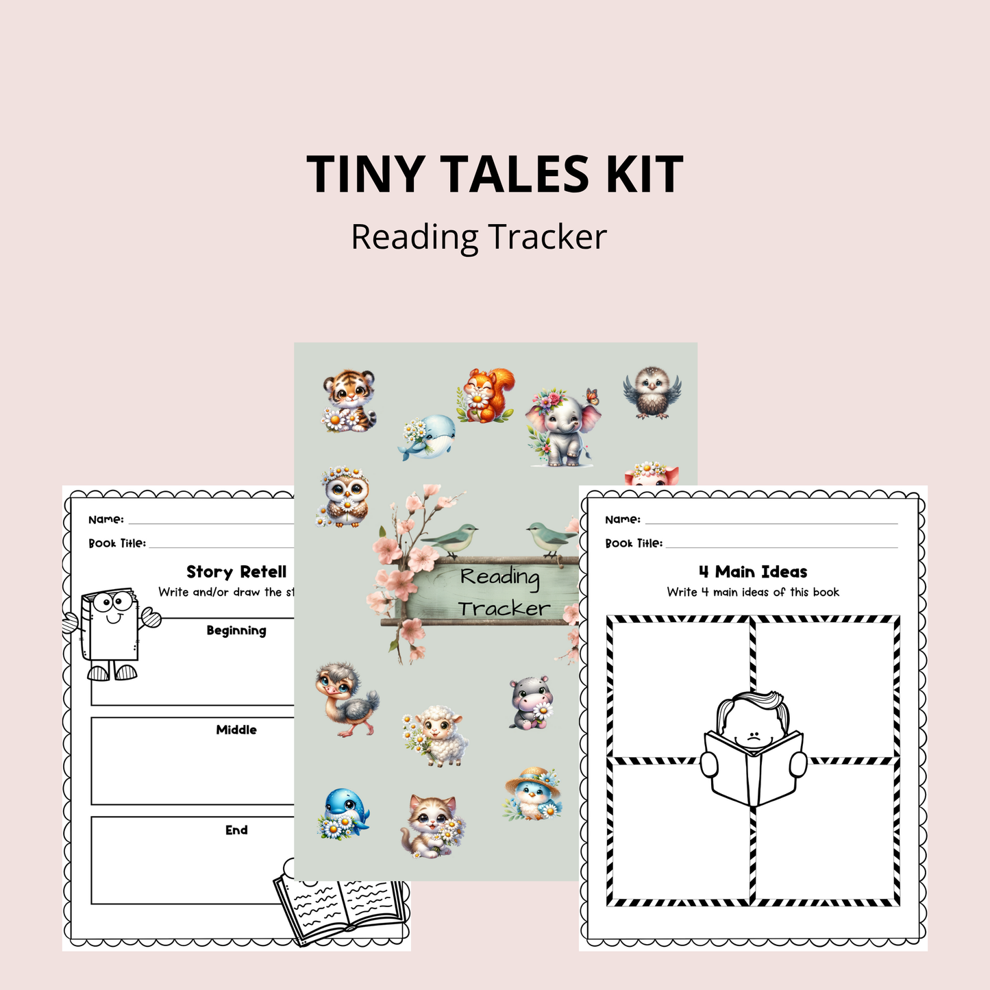Tiny Tales Kit -For curious little readers (Ages 6–10)