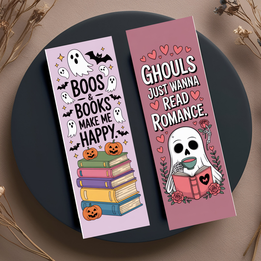 Kids Halloween Printable Bundle | Bookmarks, Lunch Notes & Wall Art