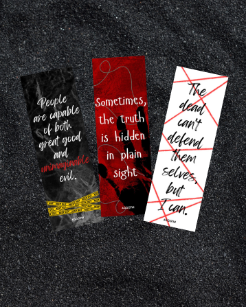 A good girl’s guide to murder Bookmarks - Set of 3