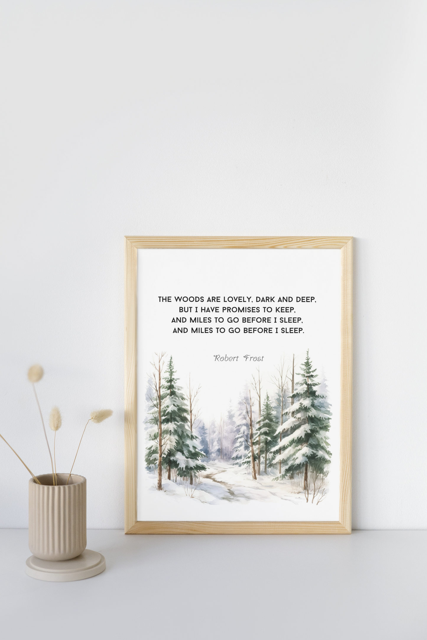 Robert Frost Quote Wall Art