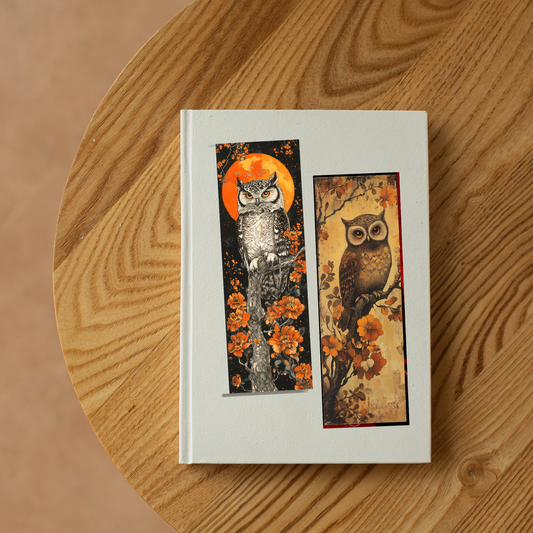 Mystical Owl Bookmarks