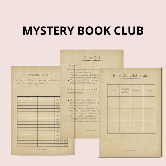 Mystery Book Club Kit