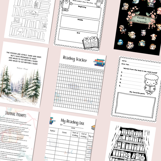 Printable Gifts for Bookworms under 10 dollar