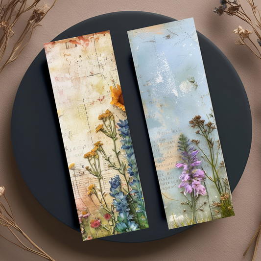 Timeless Vintage Bookmarks - Set of 8
