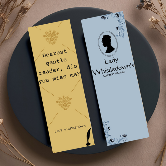 Bridgerton Bookmarks - Set of 5
