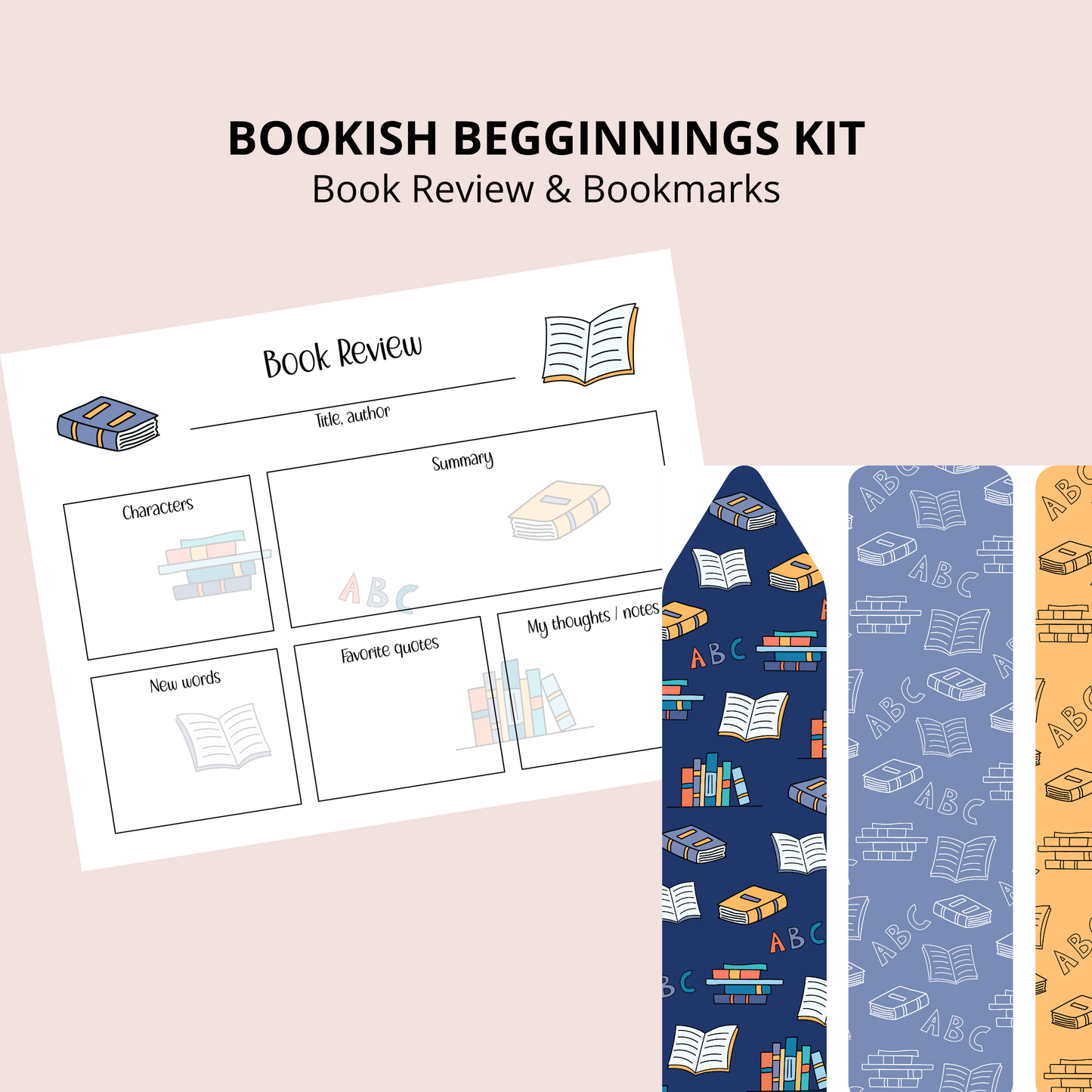 Bookish Beginnings Kit -Perfect for ages 8–14