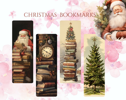 Festive Christmas Bookmarks