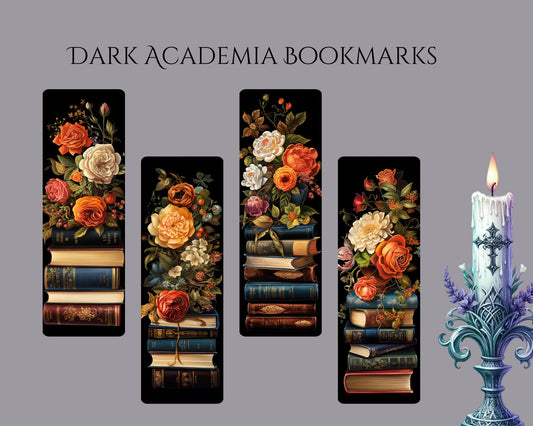 Dark Academic Inspiration Bookmarks