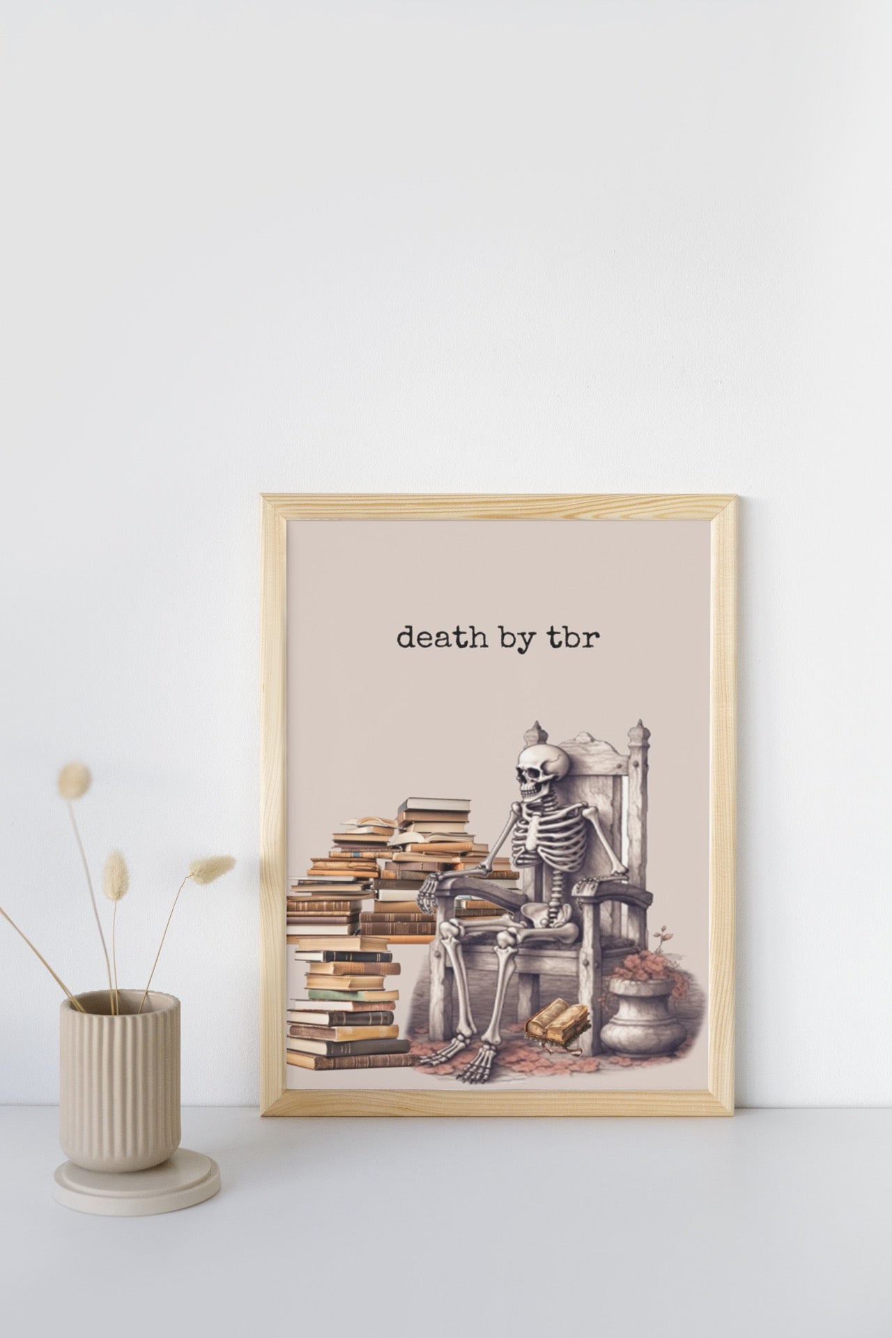 Death by Tbr Wall Art