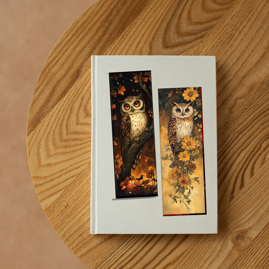 Mystical Owl Bookmarks