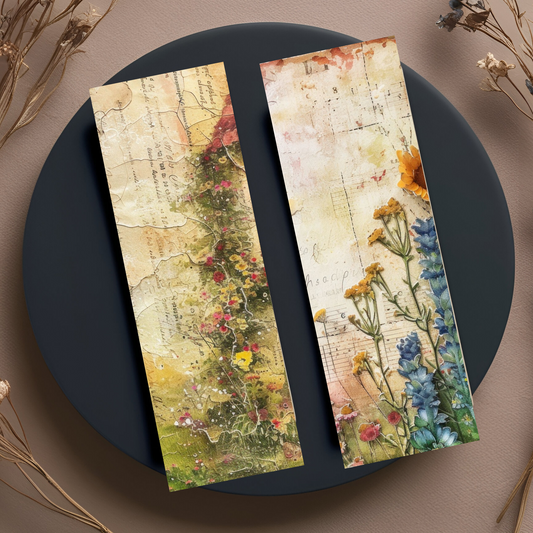 Timeless Vintage Bookmarks - Set of 8
