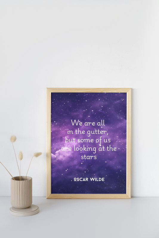 Oscar Wilde Quote Wall Art