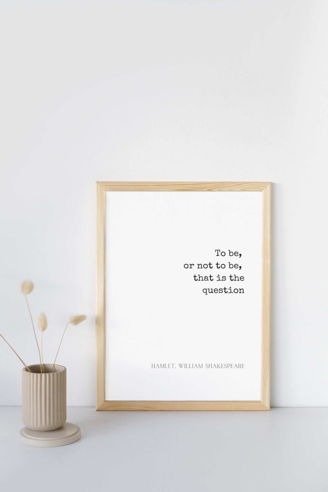 Shakespeare Quote Wall Art