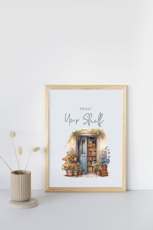 Trust Your shelf Wall Art