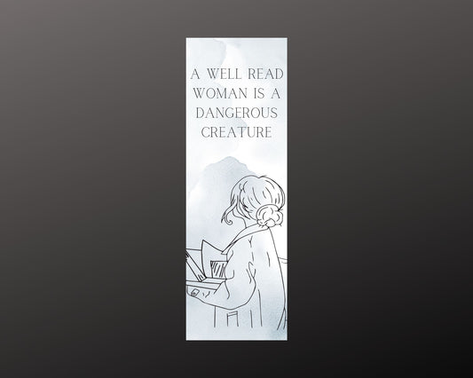 Woman Bookmark